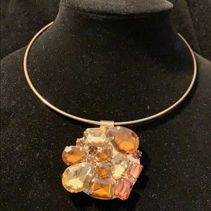 Vintage Avon big rhinestone necklace